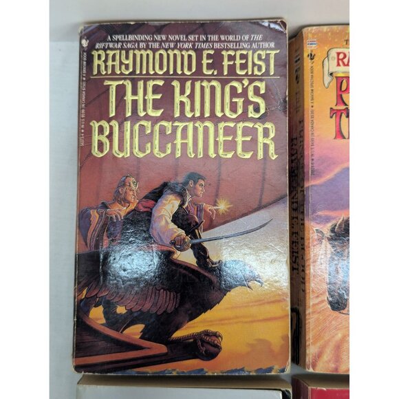 Raymond E. Feist Paperback Books Lot of 4 Read Description - Picture 2 of 7